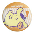 Japan Sanrio Can Badge Pin - Pompompurin : After School Activities Baseball Team - 1