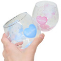 Japan Sanrio Swinging Glass Tumbler - Hello Kitty : Angel Blue - 2