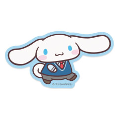 Japan Sanrio Big Sticker - Cinnamoroll : After School Activities Go-home Club