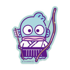 Japan Sanrio Big Sticker - Hangyodon : After School Activities Archery Club