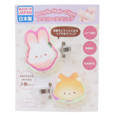 Japan San-X Aurora Acrylic Hair Clip - Sugarcocomuu : Face