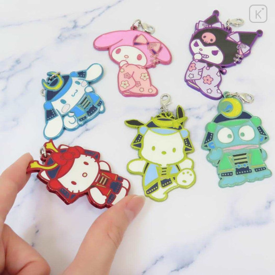 Japan Sanrio Metal Charm - Hello Kitty : Shogun - 2