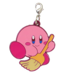 Japan Kirby Metal Charm - Kirby : Cleaning
