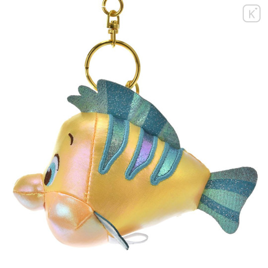 Japan Disney Store Plush Keychain - The Little Mermaid Flounder : Aurora - 2