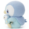 Japan Pokemon Plush Toy With Plush Toy - Piplup : Pokepeace - 3