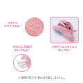 Japan Sanrio Face-shaped Pouch with Carabiner - My Melody : Angel - 3