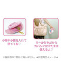 Japan Sanrio Fluffy Pass Case Card Holder - Kuromi : Devil - 4