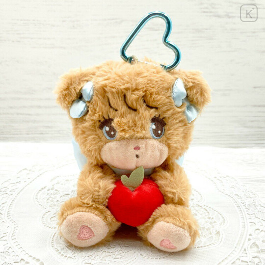 Japan Mikko Illustrations Mascot Holder - Latte Ribbon - 1