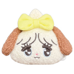 Japan Mikko Illustrations Plush Badge - Souffle Ribbon