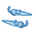 Japan Disney Store Mascot Hair Clip Set - Stitch : Face 3D - 3