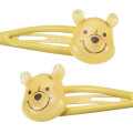 Japan Disney Store Mascot Hair Clip Set - Pooh : Face 3D - 4