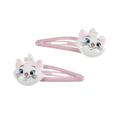 Japan Disney Store Mascot Hair Clip Set - Marie : Face 3D