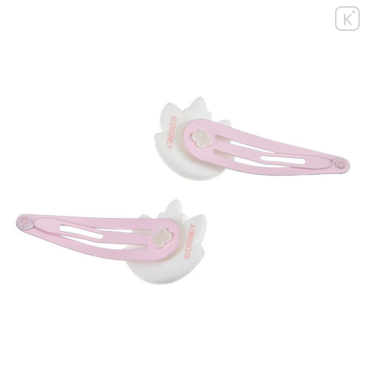 Japan Disney Store Mascot Hair Clip Set - Marie : Face 3D - 3