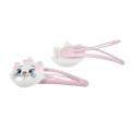 Japan Disney Store Mascot Hair Clip Set - Marie : Face 3D - 5