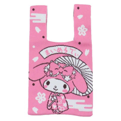 Japan Sanrio Jacquard Woven Mini Tote Bag - My Melody : Kimono