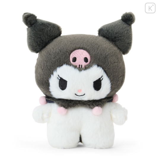Japan Sanrio Original Posable Plush Doll (M) - Kuromi : Pitatto Friends - 3