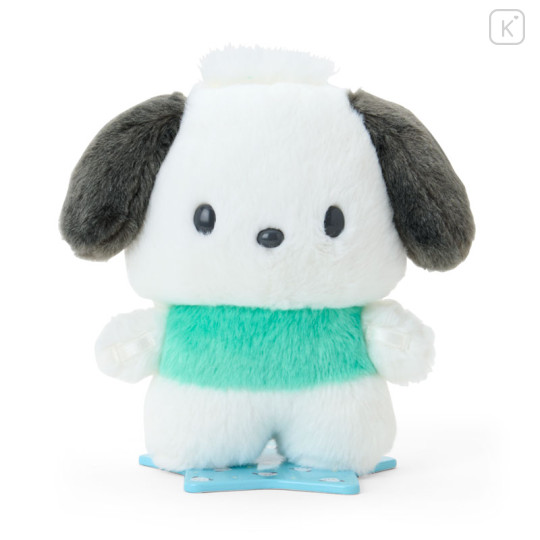 Japan Sanrio Original Posable Plush Doll (M) - Pochacco : Pitatto Friends - 1