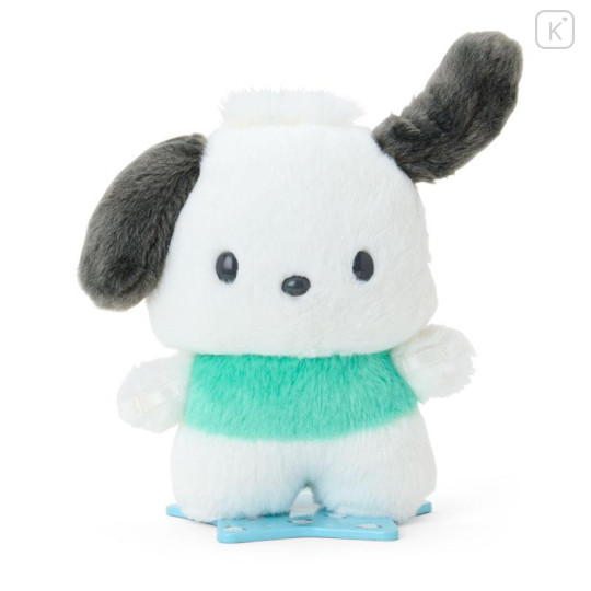 Japan Sanrio Original Posable Plush Doll (M) - Pochacco : Pitatto Friends - 6