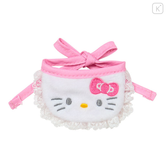 Japan Sanrio Original Dress-up Clothes (S/M) - Hello Kitty : Pitatto Friends Bib - 2