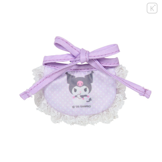 Japan Sanrio Original Dress-up Clothes (S/M) - Kuromi : Pitatto Friends Bib - 3