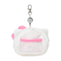 Japan Sanrio Original Face-shaped Pass Case & Pouch - Hello Kitty - 2