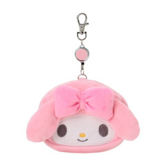 Japan Sanrio Original Face-shaped Pass Case & Pouch - My Melody
