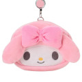 Japan Sanrio Original Face-shaped Pass Case & Pouch - My Melody - 4