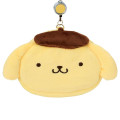 Japan Sanrio Original Face-shaped Pass Case & Pouch - Pompompurin - 4