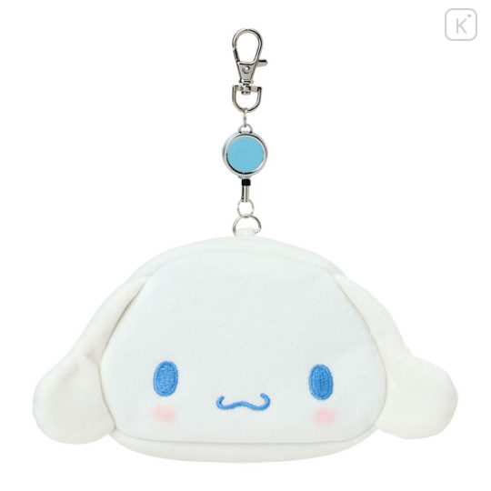 Japan Sanrio Original Face-shaped Pass Case & Pouch - Cinnamoroll - 1