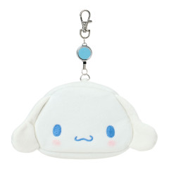 Japan Sanrio Original Face-shaped Pass Case & Pouch - Cinnamoroll