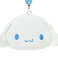 Japan Sanrio Original Face-shaped Pass Case & Pouch - Cinnamoroll - 4
