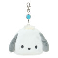 Japan Sanrio Original Face-shaped Pass Case & Pouch - Pochacco - 1