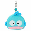 Japan Sanrio Original Face-shaped Pass Case & Pouch - Hangyodon - 1