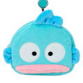 Japan Sanrio Original Face-shaped Pass Case & Pouch - Hangyodon - 4