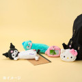 Japan Sanrio Original Face-shaped Pass Case & Pouch - Hangyodon - 6