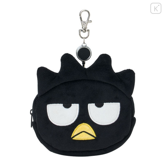 Japan Sanrio Original Face-shaped Pass Case & Pouch - Badtz-maru - 1