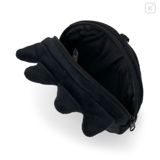 Japan Sanrio Original Face-shaped Pass Case & Pouch - Badtz-maru - 3