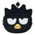 Japan Sanrio Original Face-shaped Pass Case & Pouch - Badtz-maru - 4