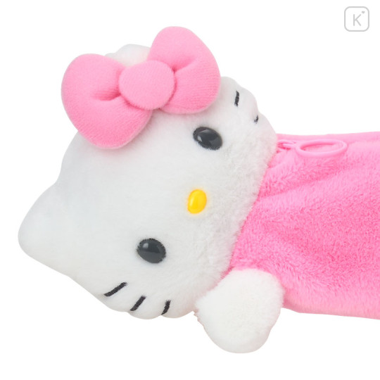 Japan Sanrio Original Plush Pencil Case - Hello Kitty - 2
