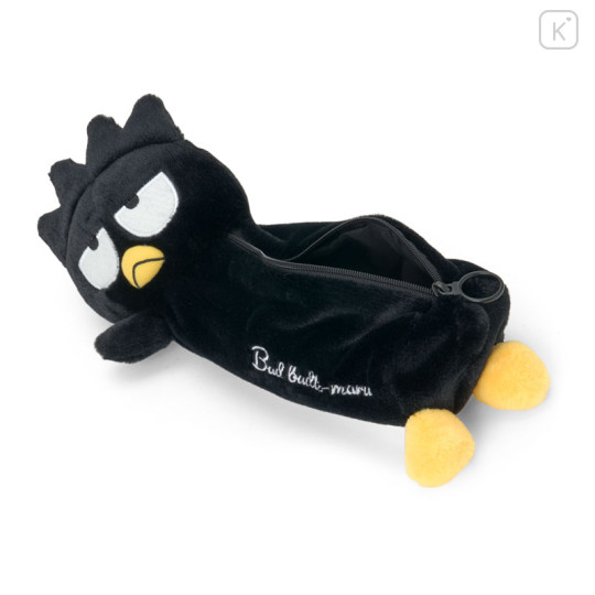 Japan Sanrio Original Plush Pencil Case - Badtz-maru - 3