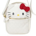 Japan Sanrio Original Face-shaped Shoulder Bag - Hello Kitty - 4
