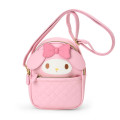 Japan Sanrio Original Face-shaped Shoulder Bag - My Melody - 1