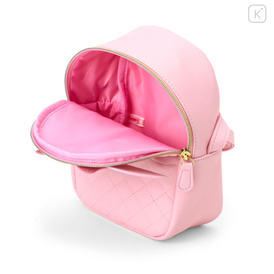 Japan Sanrio Original Face-shaped Shoulder Bag - My Melody - 3