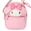 Japan Sanrio Original Face-shaped Shoulder Bag - My Melody - 4