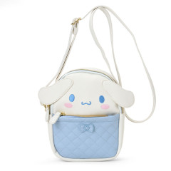 Japan Sanrio Original Face-shaped Shoulder Bag - Cinnamoroll