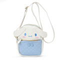 Japan Sanrio Original Face-shaped Shoulder Bag - Cinnamoroll - 1