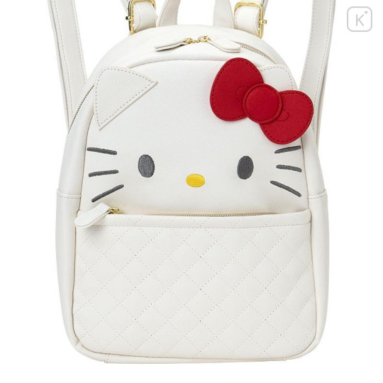Japan Sanrio Original Face-shaped Backpack - Hello Kitty - 4