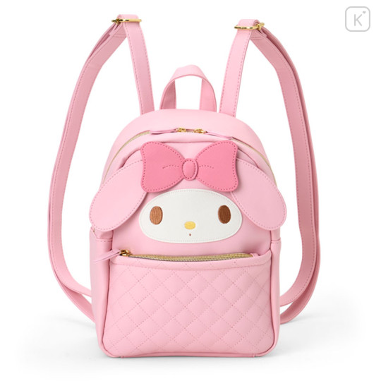 Japan Sanrio Original Face-shaped Backpack - My Melody - 1