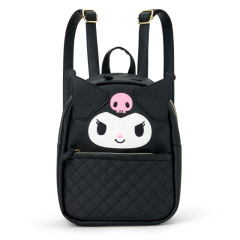 Japan Sanrio Original Face-shaped Backpack - Kuromi