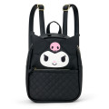 Japan Sanrio Original Face-shaped Backpack - Kuromi - 1